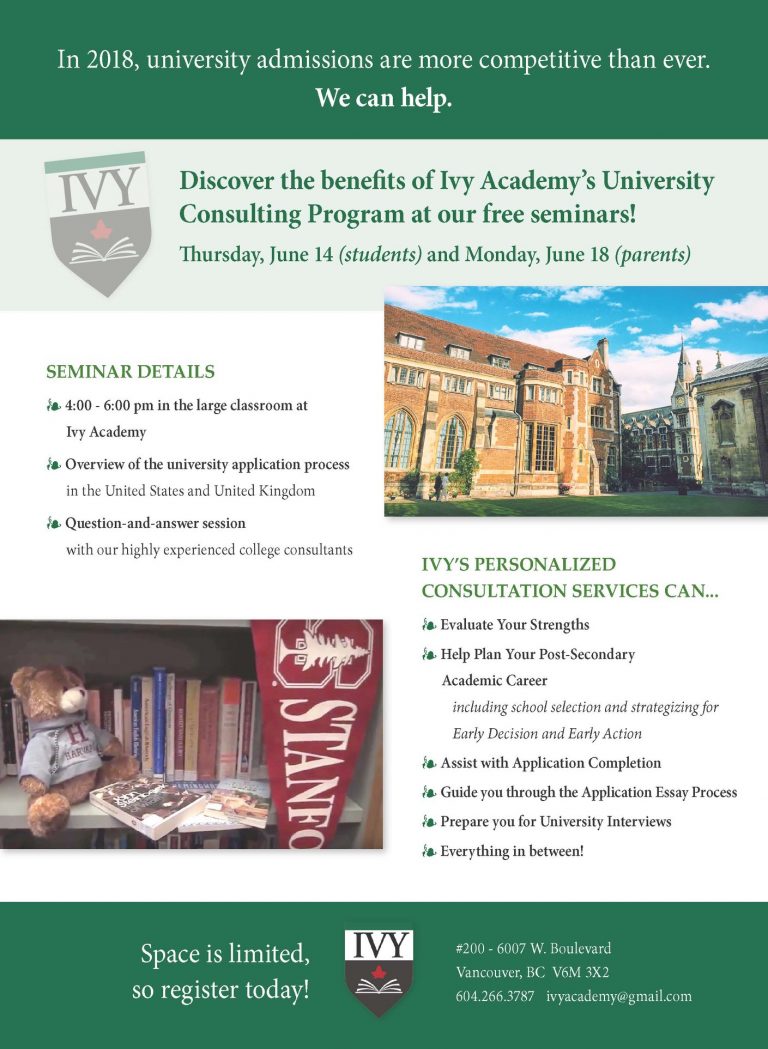 6 The Ivy Academy